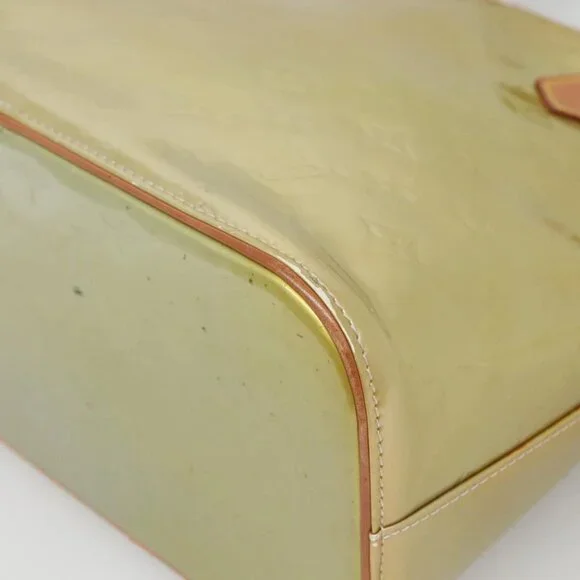 LOUIS VUITTON Monogram Vernis Houston Hand Bag Gris M91053 LV Auth ep9001 - Picture 5 of 16